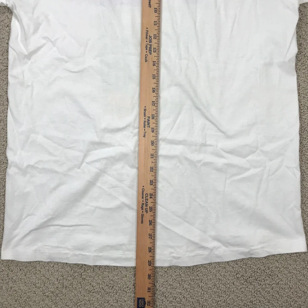 Vintage Levis SilverTab 501 Button Your Fly T-Shirt Mens Large White 90s USA